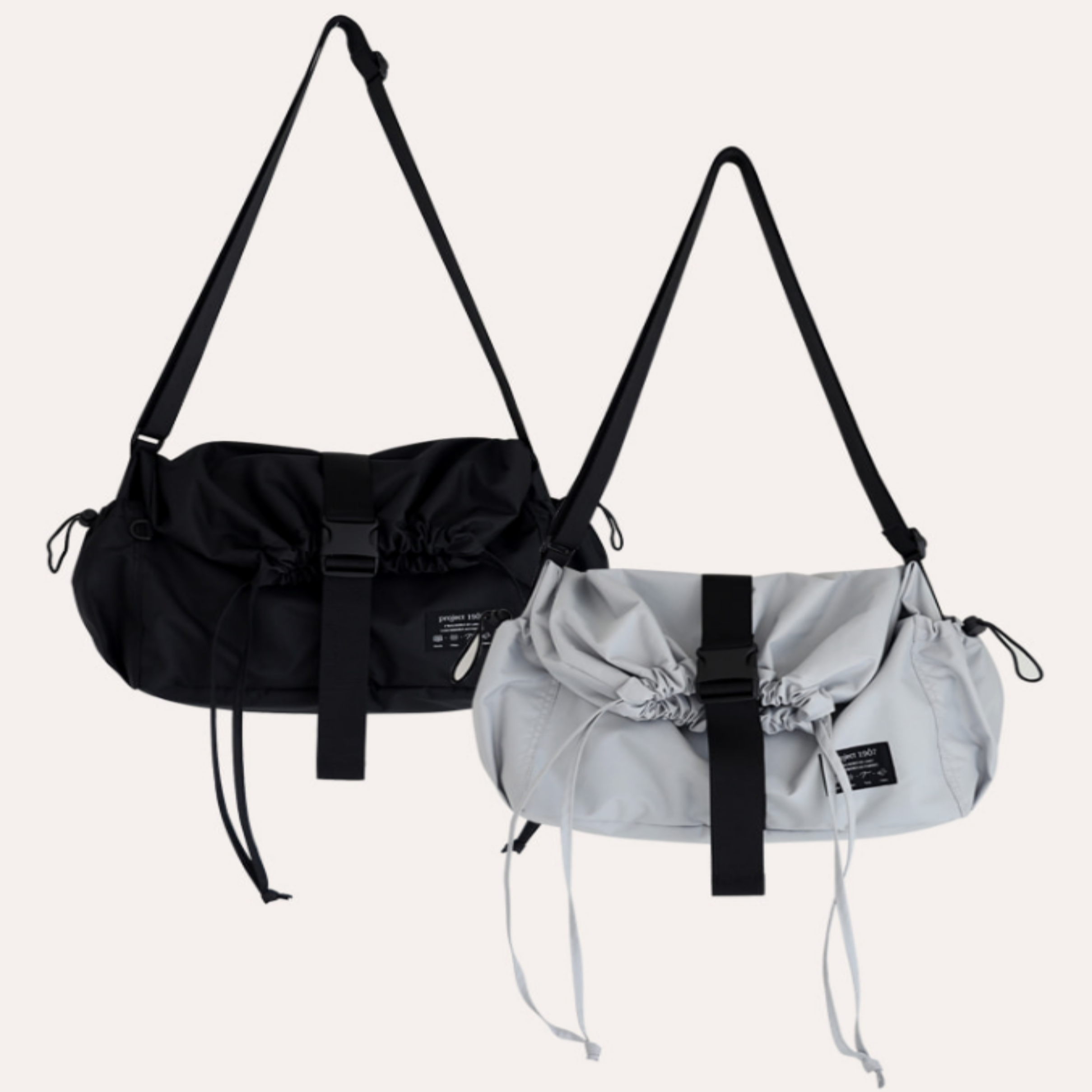 [PLASTIC] String Hobo Bag